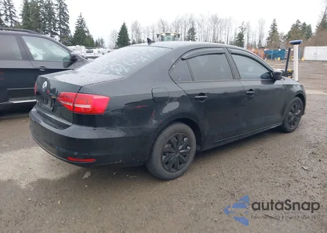 2015 Volkswagen Jetta 2.0L S from USA, damaged, VIN 3VW2K7AJ7FM249868